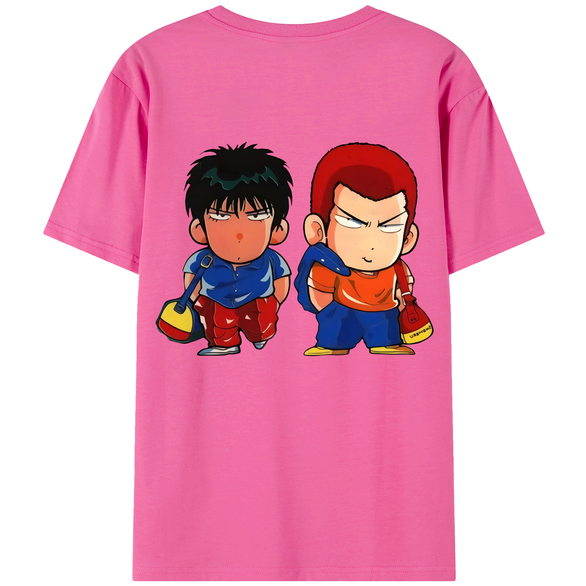 SLAM DUNK／スラムダンク レディース半袖Tシャツ(バックプリント)